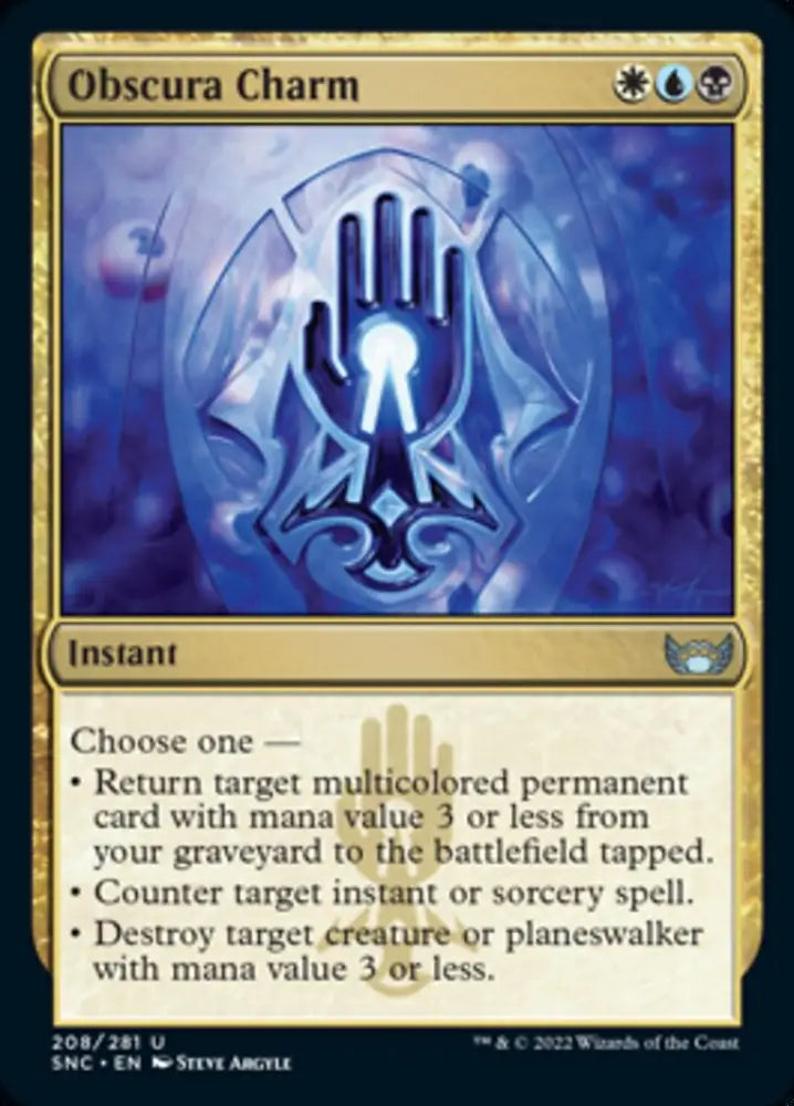Obscura Charm [Streets of New Capenna] - MTG Single