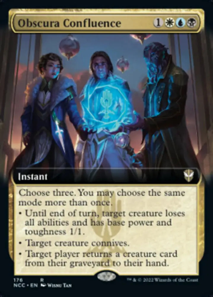Obscura Confluence (Extended Art) [Streets of New Capenna Commander] - MTG Single