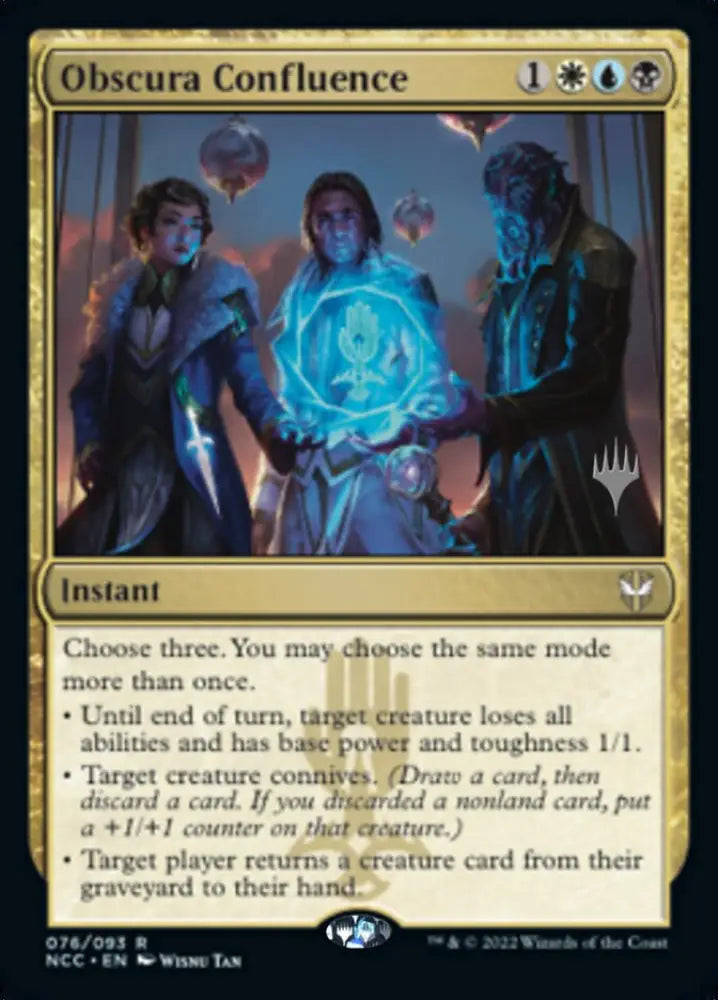 Obscura Confluence (Promo Pack) [Streets of New Capenna Commander Promos] - MTG Single
