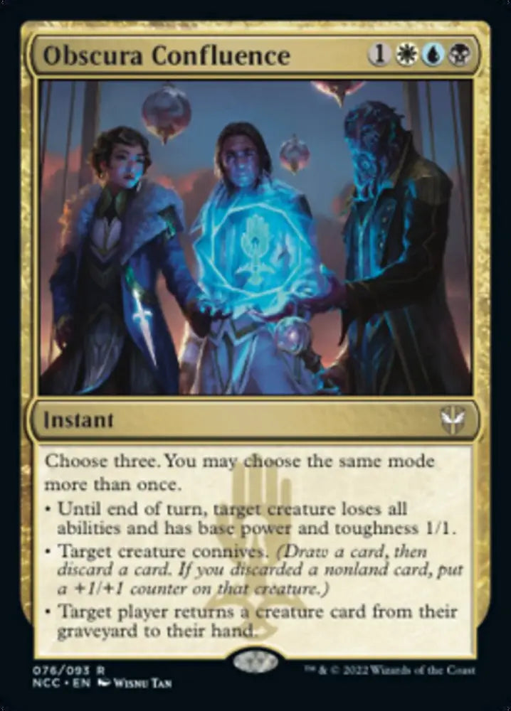 Obscura Confluence [Streets of New Capenna Commander] - MTG Single