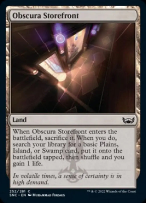 Obscura Storefront [Streets of New Capenna] - MTG Single