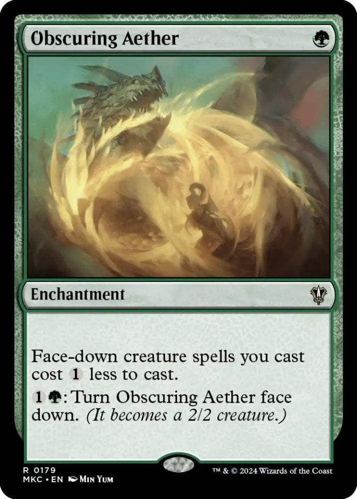 Obscuring Aether [Murders at Karlov Manor Commander] - MTG Single