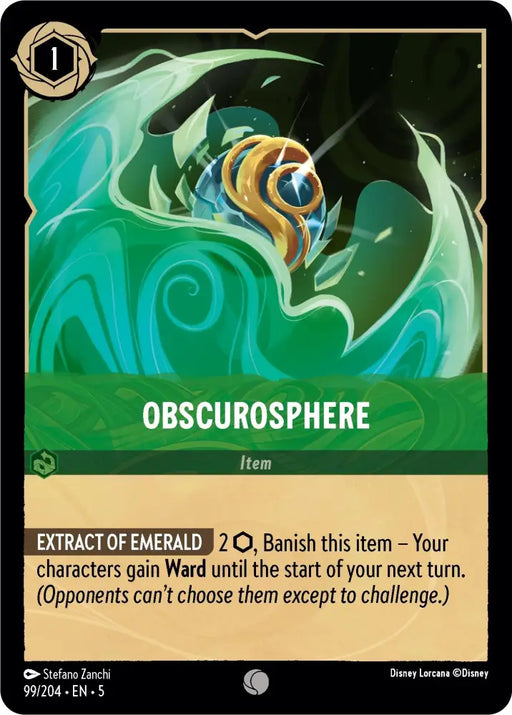Obscurosphere (99/204) [Shimmering Skies] - Lorcana Single