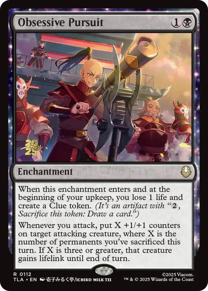Obsessive Pursuit (112) [Prerelease Cards]