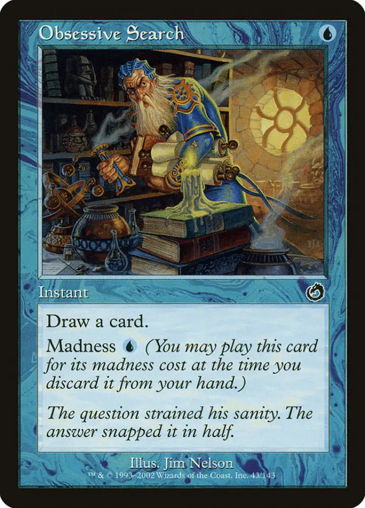 Obsessive Search [Torment] - MTG Single