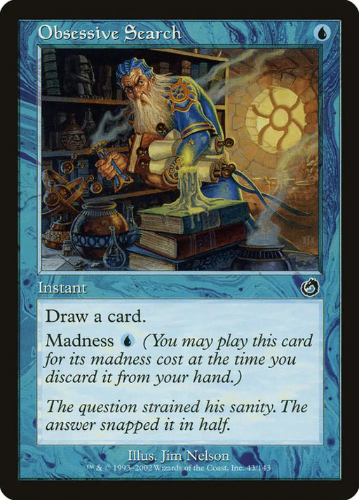 Obsessive Search [Torment] - MTG Single