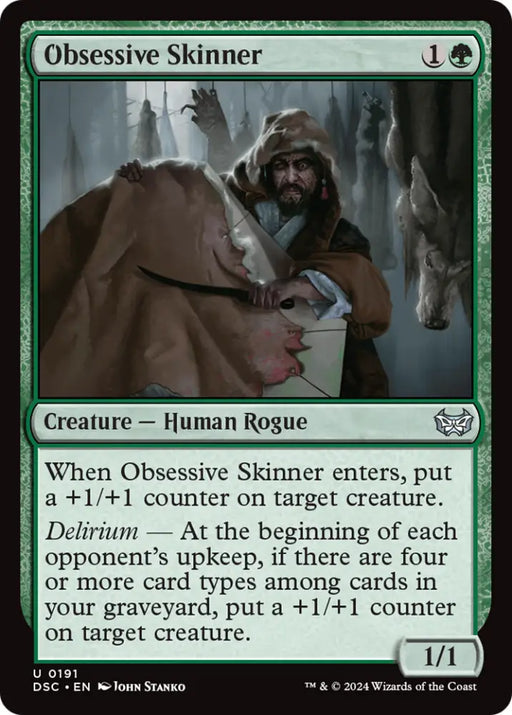 Obsessive Skinner [Duskmourn: House of Horror Commander] - MTG Single