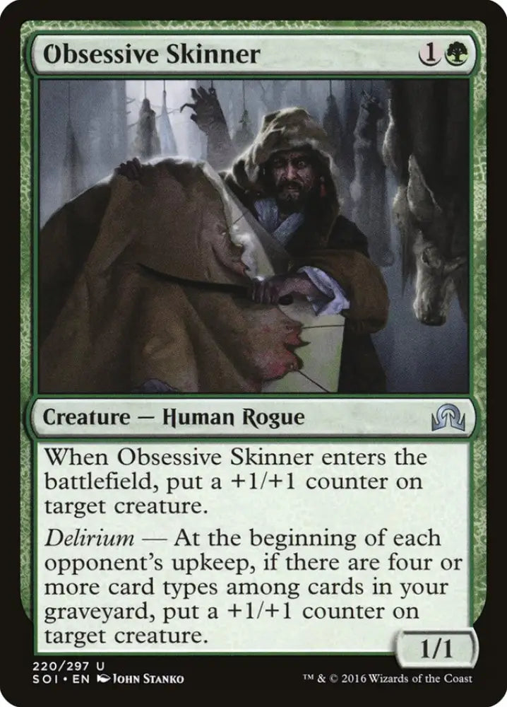 Obsessive Skinner [Shadows over Innistrad] - MTG Single
