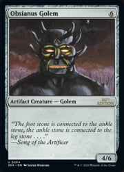 Obsianus Golem [30th Anniversary Edition] - MTG Single