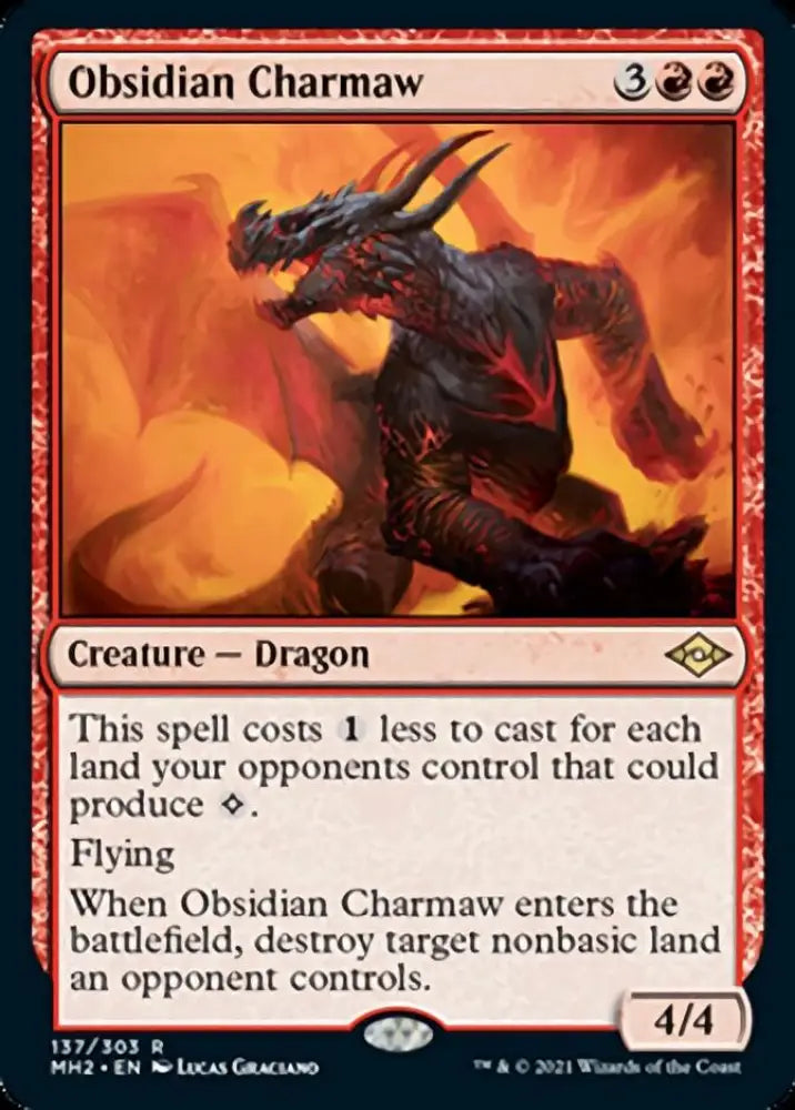Obsidian Charmaw [Modern Horizons 2] - MTG Single