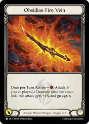Obsidian Fire Vein // Kunai of Retribution [The Hunted] - Flesh And Blood Single
