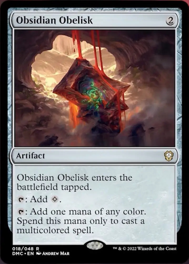 Obsidian Obelisk [Dominaria United Commander] - MTG Single