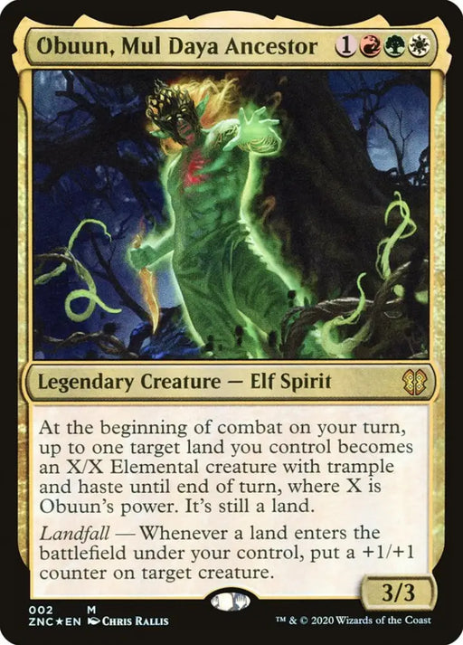 Obuun Mul Daya Ancestor [Zendikar Rising Commander] - MTG Single
