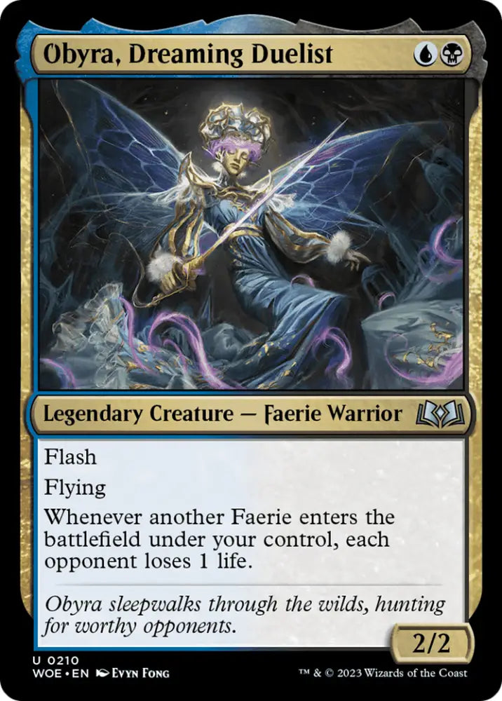 Obyra Dreaming Duelist [Wilds of Eldraine] - MTG Single