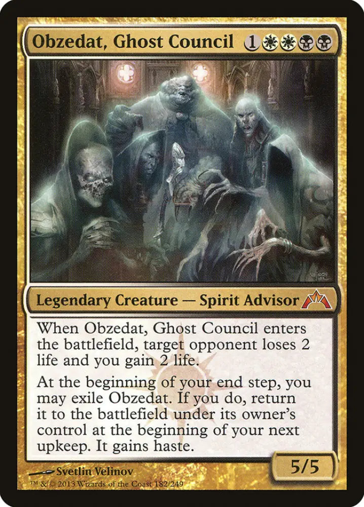 Obzedat Ghost Council [Gatecrash] - MTG Single