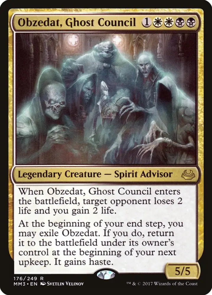 Obzedat Ghost Council [Modern Masters 2017] - MTG Single