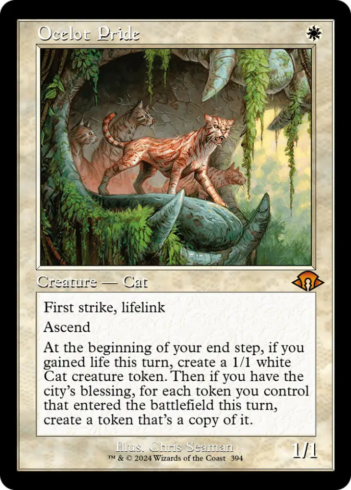Ocelot Pride (Retro) [Modern Horizons 3] - MTG Single