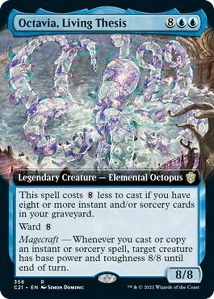 Octavia Living Thesis (Extended Art) [Commander 2021] - MTG Single