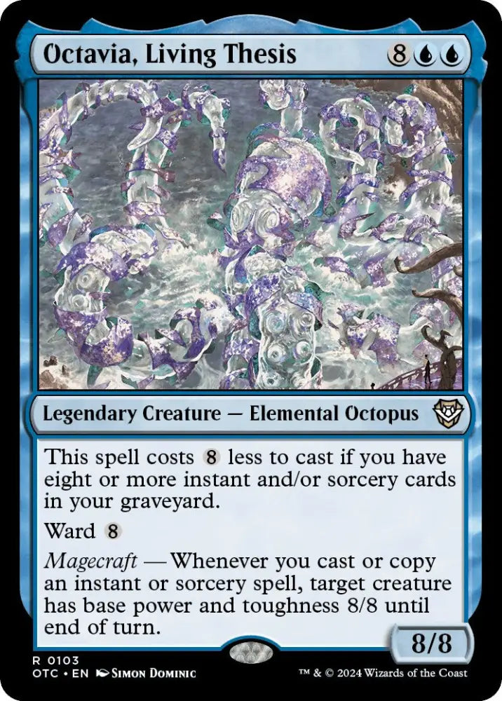 Octavia Living Thesis [Outlaws of Thunder Junction Commander] - MTG Single