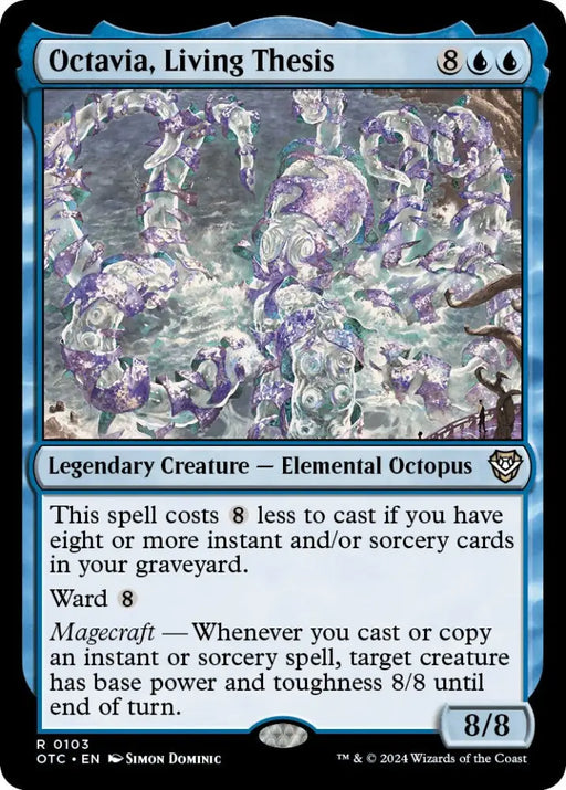 Octavia Living Thesis [Outlaws of Thunder Junction Commander] - MTG Single