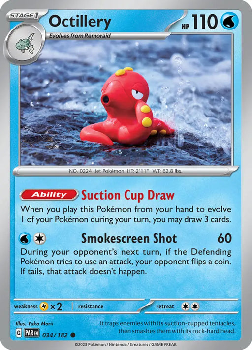 Octillery (034/182) [Scarlet & Violet: Paradox Rift] - Pokemon Single