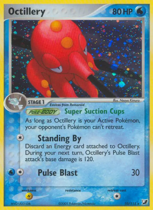 Octillery (10/115) [EX: Unseen Forces] - Pokemon Single