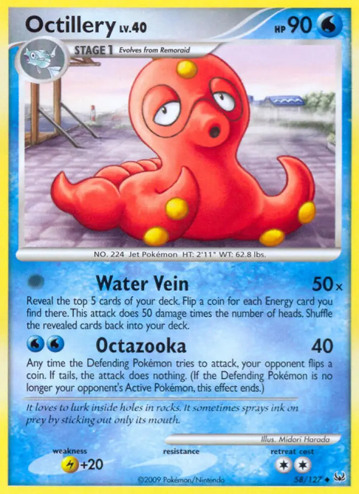 Octillery (58/127) [Platinum: Base Set] - Pokemon Single