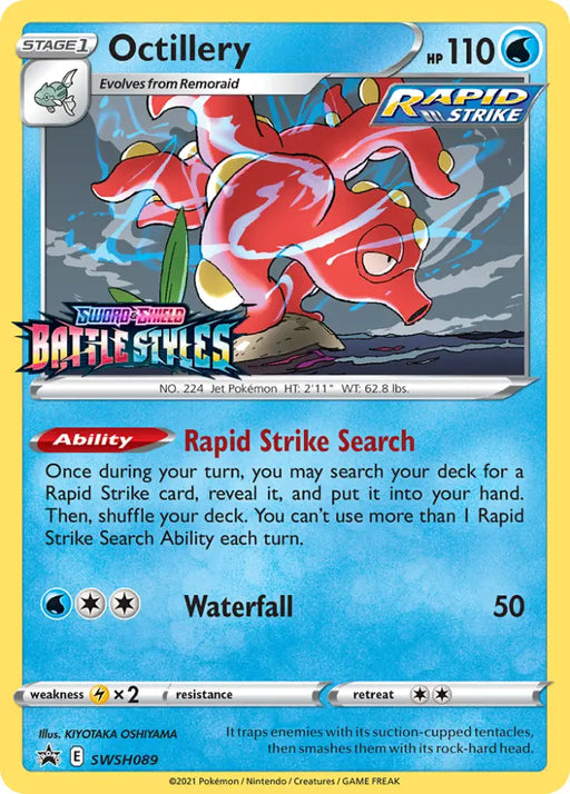 Octillery (SWSH089) (Prerelease Promo) [Sword & Shield: Black Star Promos] - Pokemon Single