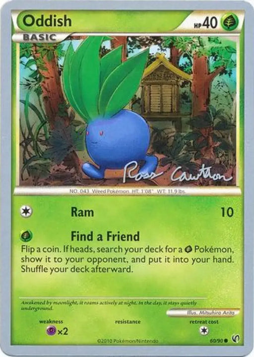 Oddish (60/90) (The Truth - Ross Cawthon) [World Championships 2011] - Pokemon Single