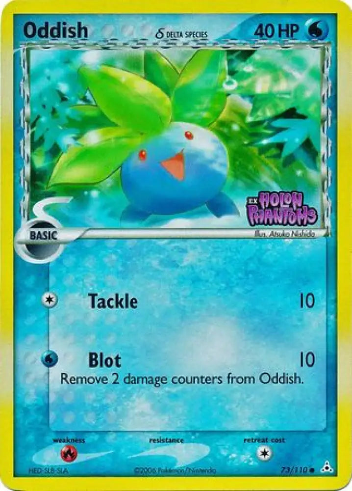 Oddish (73/110) (Delta Species) (Stamped) [EX: Holon Phantoms] - Pokemon Single
