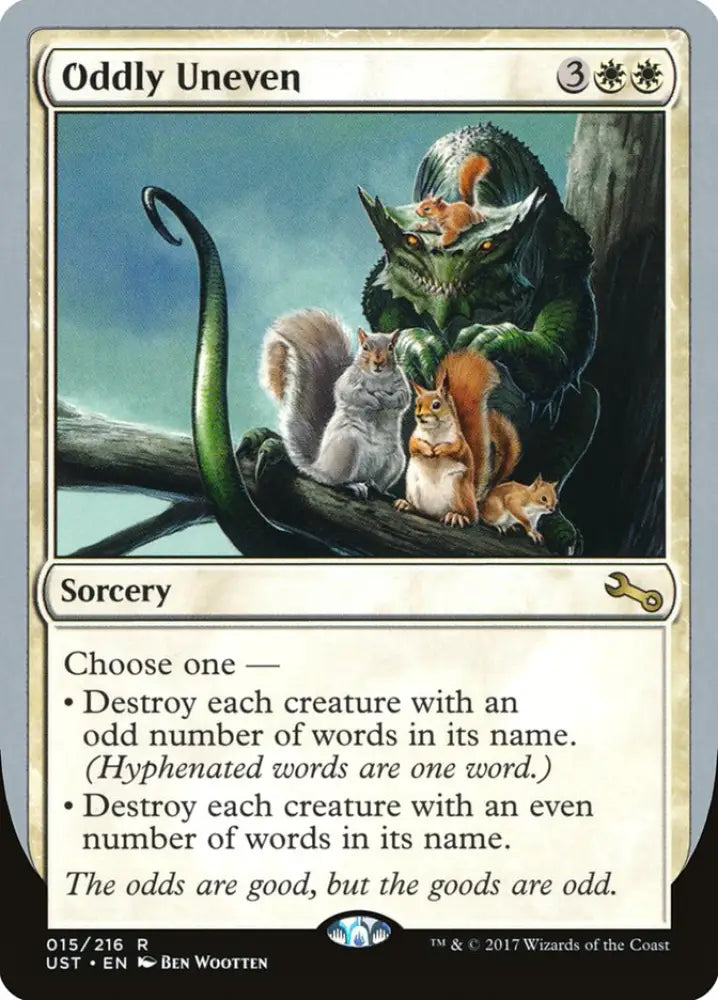 Oddly Uneven [Unstable] - MTG Single