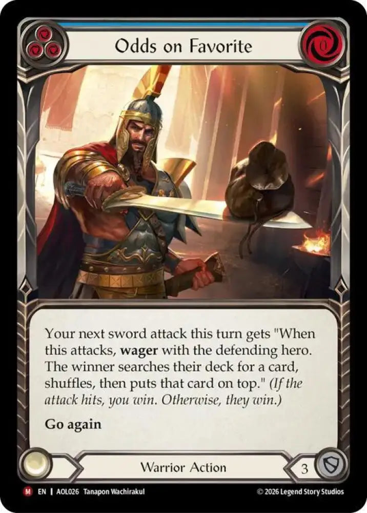 Odds on Favorite (AOL026) [Armory Deck: Olympia, Prized Fighter]