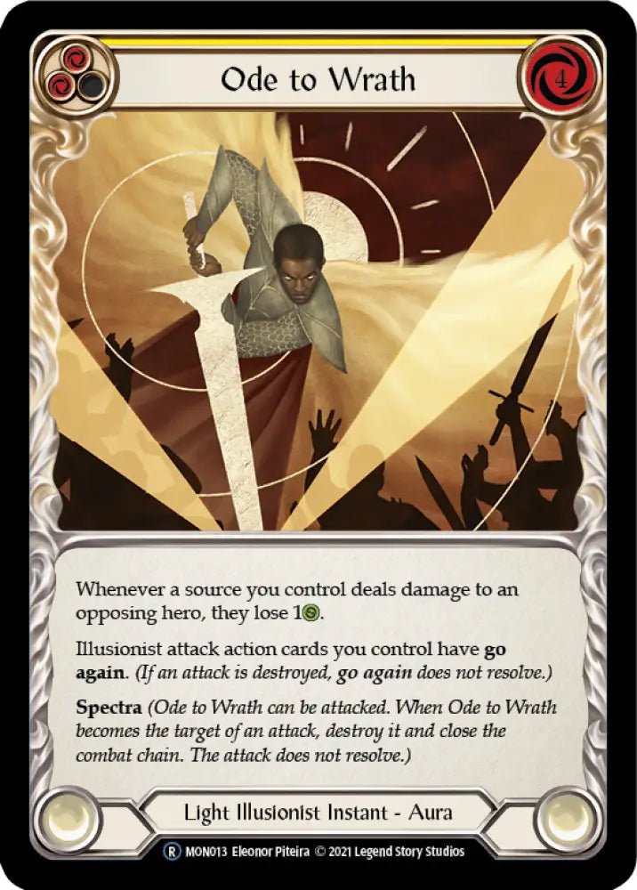 Ode to Wrath [Monarch Unlimited] Unlimited Normal - Flesh And Blood Single