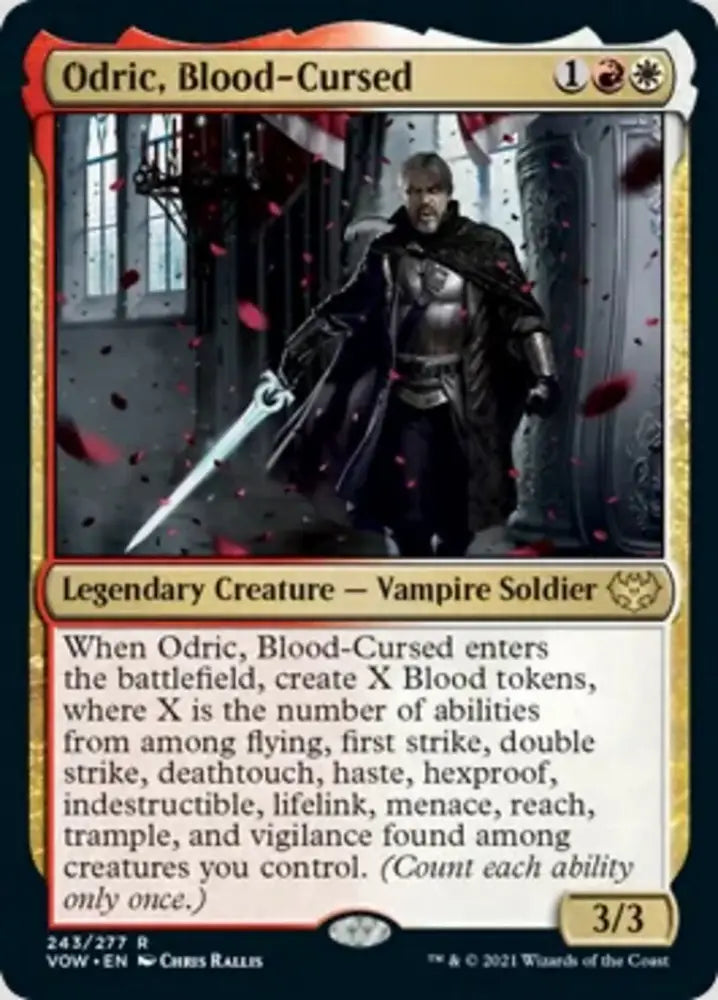 Odric Blood-Cursed [Innistrad: Crimson Vow] - MTG Single