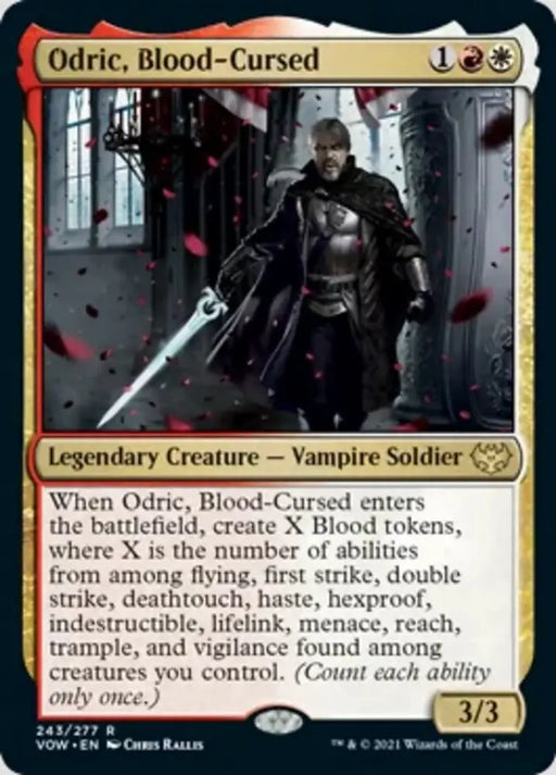 Odric Blood-Cursed [Innistrad: Crimson Vow] - MTG Single