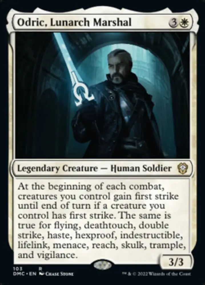 Odric Lunarch Marshal [Dominaria United Commander] - MTG Single