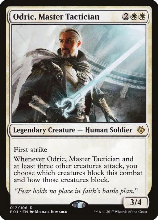Odric Master Tactician [Archenemy: Nicol Bolas] - MTG Single