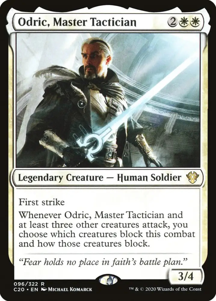 Odric Master Tactician [Commander 2020] - MTG Single