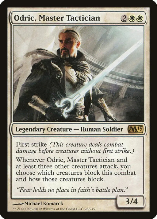 Odric Master Tactician [Magic 2013] - MTG Single