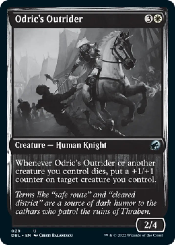 Odric’s Outrider [Innistrad: Double Feature] - MTG Single