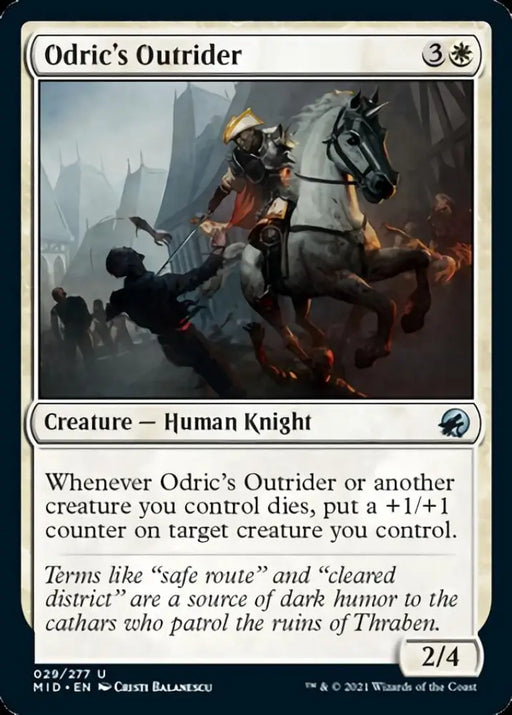 Odric’s Outrider [Innistrad: Midnight Hunt] - MTG Single