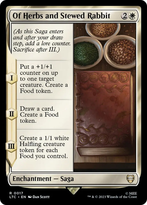 Of Herbs and Stewed Rabbit [The Lord of the Rings: Tales of Middle-Earth Commander] - MTG Single