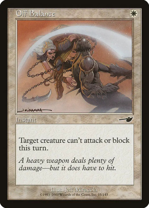 Off Balance [Nemesis] - MTG Single