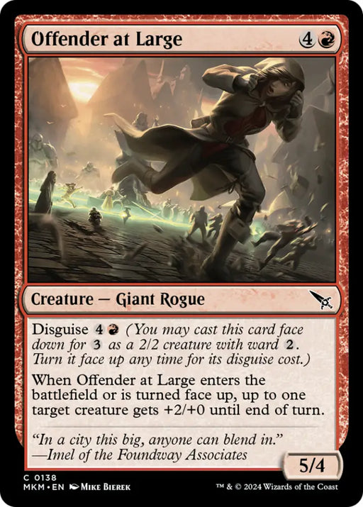 Offender at Large [Murders at Karlov Manor] - MTG Single