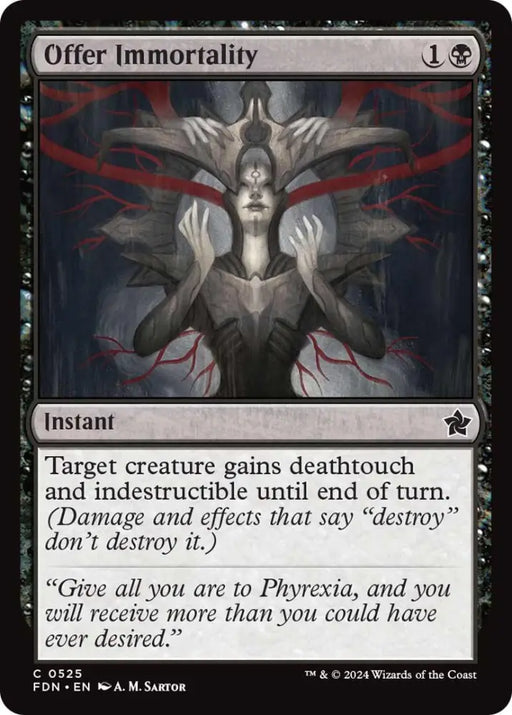Offer Immortality [Foundations] - MTG Single