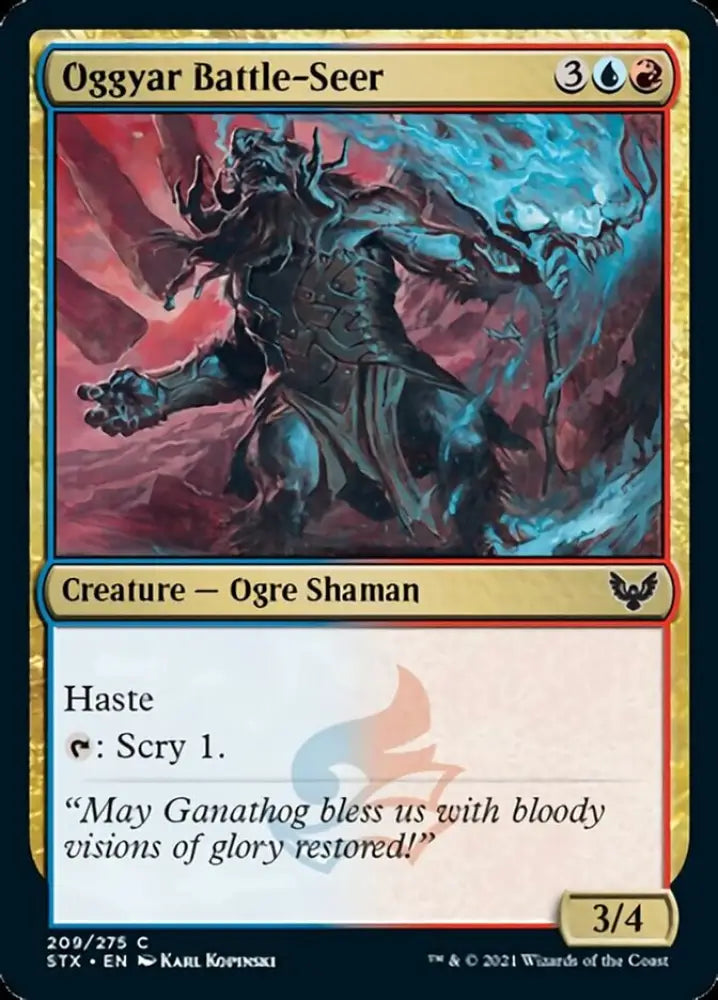 Oggyar Battle-Seer [Strixhaven: School of Mages] - MTG Single
