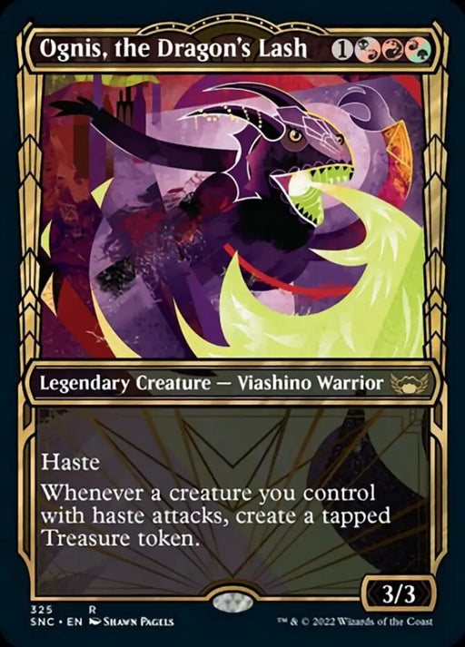 Ognis the Dragon’s Lash (Showcase Golden Age) [Streets of New Capenna] - MTG Single