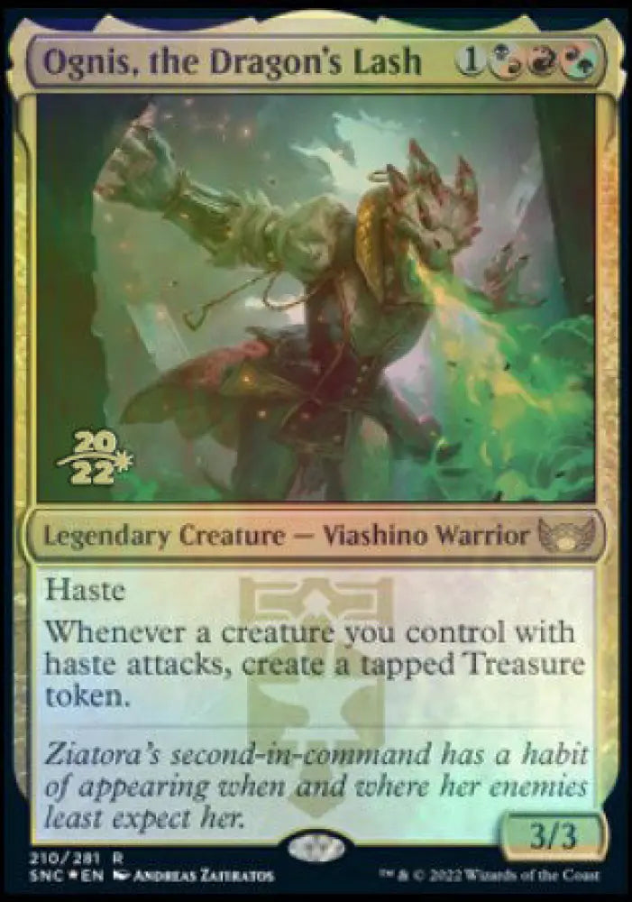 Ognis the Dragon’s Lash [Streets of New Capenna Prerelease Promos] - MTG Single