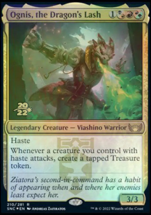 Ognis the Dragon’s Lash [Streets of New Capenna Prerelease Promos] - MTG Single
