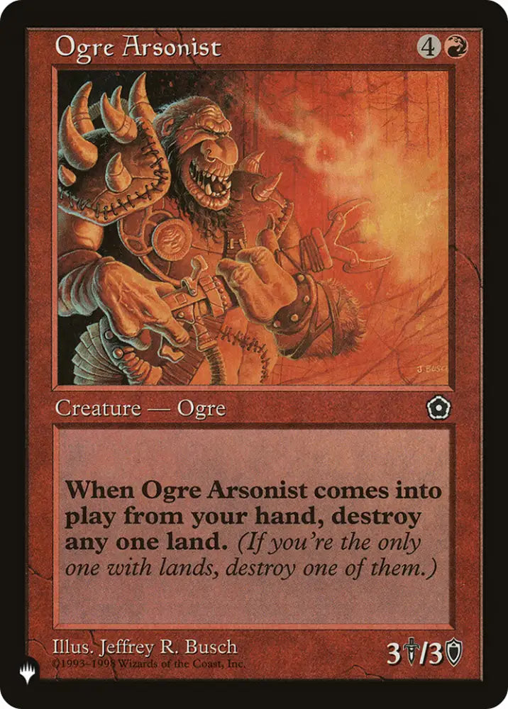 Ogre Arsonist [The List] - MTG Single